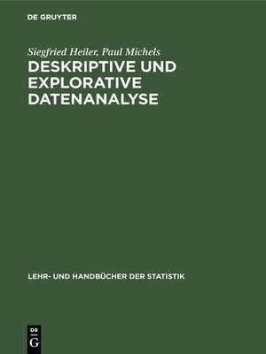 cover image of Deskriptive und Explorative Datenanalyse